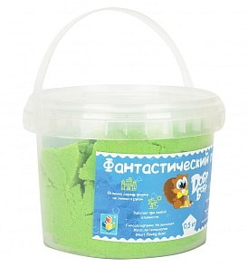 Фантастический песок, зелёный, 0,5 кг. (1Toy, Т10260)