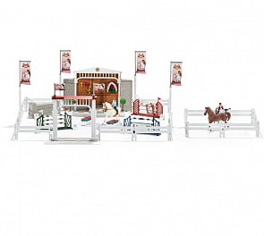 Большой набор Турнир с лошадьми и наездниками (Schleich, 42338k)