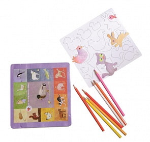 Набор для творчества с магнитным полем - Ферма (Egmont, 630525k)