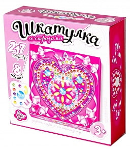 Набор для творчества шкатулка Сердце (Десятое королевство, 01744ДК)