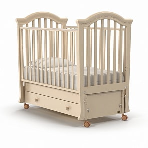 Детская кроватка – Nuovita Perla swing, продольный. Avorio/Слоновая кость (Nuovita, PERS_070)