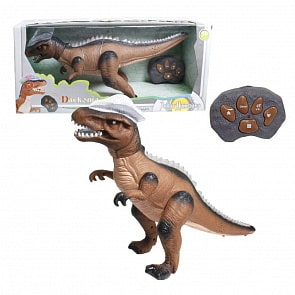 Робот-динозавр на ИК-управлении Darkonia, свет, звук, танцует (1Toy, Т59069)
