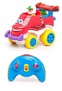 Интерактивная развивающая игрушка Забавный автомобильчик на радиоуправлении (Kiddieland, KID 041384)