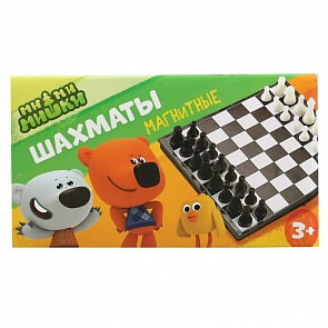 Магнитные шахматы Ми-ми-мишки (Играем вместе, ZY501598-R2)