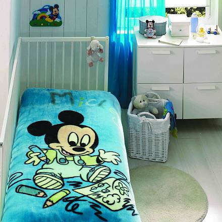 Плед Baby Mickey Scribble 0-3 лет 