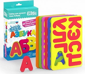 Набор для купания - Аква - Азбука (El Basco, 08-001)