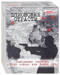 Игра настольная карточная - Шпионские страсти, ролевая, тактическая, для компании (Проф-Пресс, ИНК-6309)	 - миниатюра