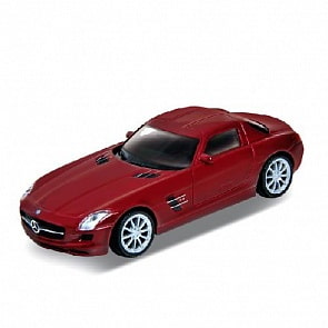 Машинка Mercedes-Benz SLS AMG, масштаб 1:34-39 (Welly, 43627)