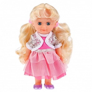 Интерактивный пупс - Женечка, 38 см, с набором доктора (Карапуз, AB451131-RU)