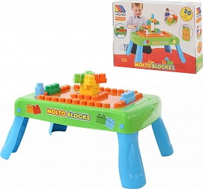 Игровой набор с конструктором, 20 элементов, зеленый (Полесье, 57990)