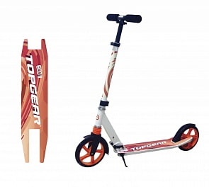 Самокат 2-х колесный - Topgear ECO II, белый (Topgear, Т59809)