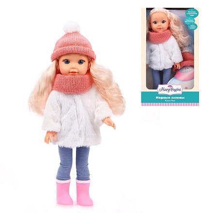 Кукла Мия - Модные сезоны, зима, 38 см 