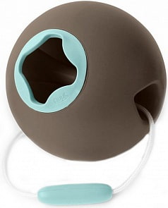 Ведёрко для воды Quut Ballo 1 литр, цвет: серый банджи и винтажный синий Bungee Grey + Vintage Blue (Quut, bg170136)