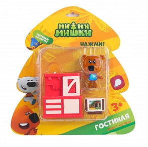 Игровой набор Ми-Ми-Мишки - Кеша со светом. Гостиная (Ми-Ми-Мишки, BBPS026B)
