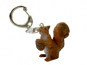 Брелок – Белка, с колечком (Papo, 02201_papo)