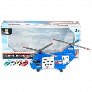 Вертолет с машинками, разные цвета (B1628441) (ассортимент)