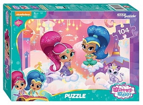 Пазл - Шиммер и Шайн, 104 детали (Step Puzzle, 82175)