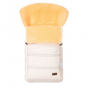 Конверт зимний меховой Nuovita Alpino Pesco, crema/кремовый (Nuovita, ALPP_2302)