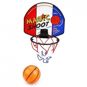 Набор для игры в баскетбол щит с кольцом, мяч (Shantou Gepai, B1684678sim)