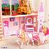 Кукольный дворец - Розовый сапфир, с 16 предметами мебели и текстилем  - миниатюра №8