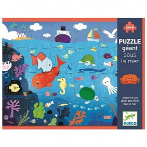 Пазл-гигант - Подводный мир (Djeco, 07116k)