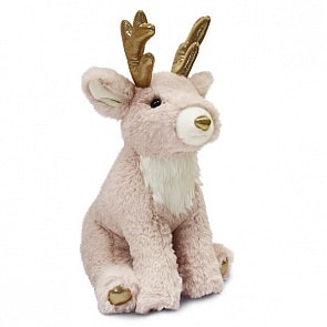 Мягкая игрушка – Олень, розовый, 30 см (Aurora, 180830B)