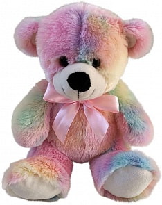 Мягкая игрушка - Мишка Радуга, 22 см (Fluffy Family, 681754)