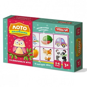 Лото - Половинки (Stellar, 00918)
