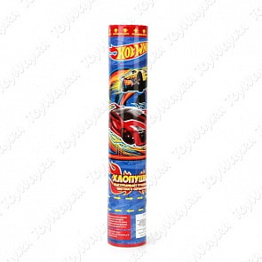 Хлопушка Hot Wheels 30 см (Веселый праздник, POP-30-HWsim)
