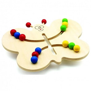 Деревянная игрушка – Лабиринт - Бабочка (Мир Деревянных Игрушек, Д370)