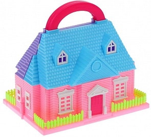 Домик для куколки, 19 аксессуаров (Наша Игрушка, 856-B) (ассортимент)