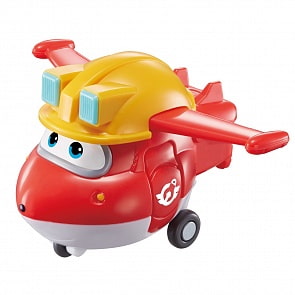 Мини-трансформер Super Wings – Джетт, команда Строителей (Auldey Toys, EU730011)
