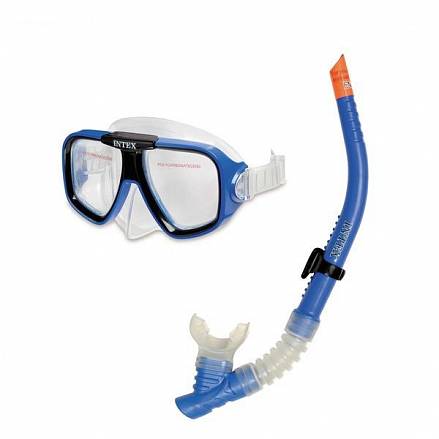 Детская маска для плавания с трубкой - Reef Rider Swim 