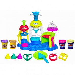 Play Doh. Пластилин Фабрика пирожных (Hasbro, A0318H)