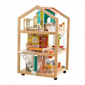Кукольный домик с мебелью – Ассембли, 42 элемента (KidKraft, 65199_KE)