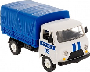 Инерционная машина УАЗ, 20 см, со светом и звуком (Технопарк, A532-H11105-R)