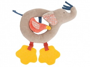 Прорезыватель для зубов, круг, слон (Moulin Roty, 658000)