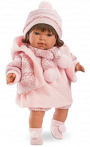 Интерактивная кукла Карла, озвученная, 42 см. (Llorens Juan S.L., L 42130veg)