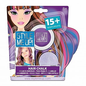 Набор Style Me Up - Радужный мелок для волос, фиолетовый (Wooky Entertainment, 1624st)