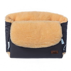 Муфта меховая для коляски Nuovita Vichingo Pesco Cinereo/Пепельный (Nuovita, NUO-mVICP_2158)