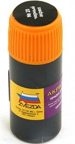 Краска черная (Звезда, АКР-20)