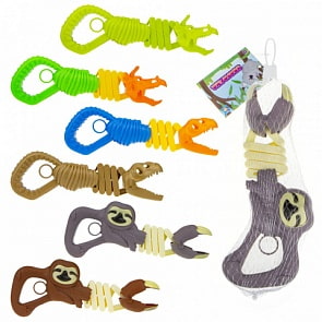 Хваталка в виде головы животного 20 см, 6 видов (1toy, Т17624) (ассортимент)