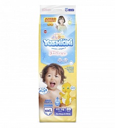 Трусики-подгузники Yoshioki XXL, 15+ кг, 36 штук (Yoshioki, Y15) - миниатюра