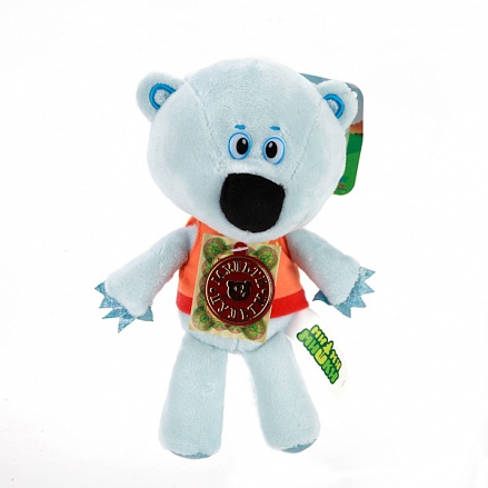 Мягкая игрушка без чипа – Медвежонок Белая Тучка из серии Ми-ми-мишки, 20 см. 