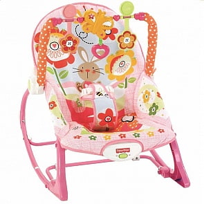 Шезлонг для новорожденных Растем вместе (Mattel, Y8184)