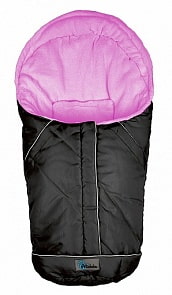 Зимний конверт Nordic Pram & Car seat, black/rose (Altabebe, AL2003-13)