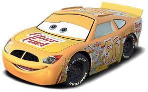 Коллекционная металлическая машинка из мультфильма Тачки – Браш Курбер (Mattel, DVY08-W1938)