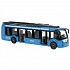 Автобус 15 см новый двери открываются металлический инерционный  - миниатюра №2