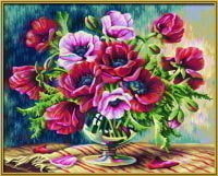 Маки в вазе, 40х50 см (Schipper, 9350548)