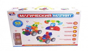 Конструктор Кид Блок - Магический магнит, 53 детали (ABtoys, PT-00831)
